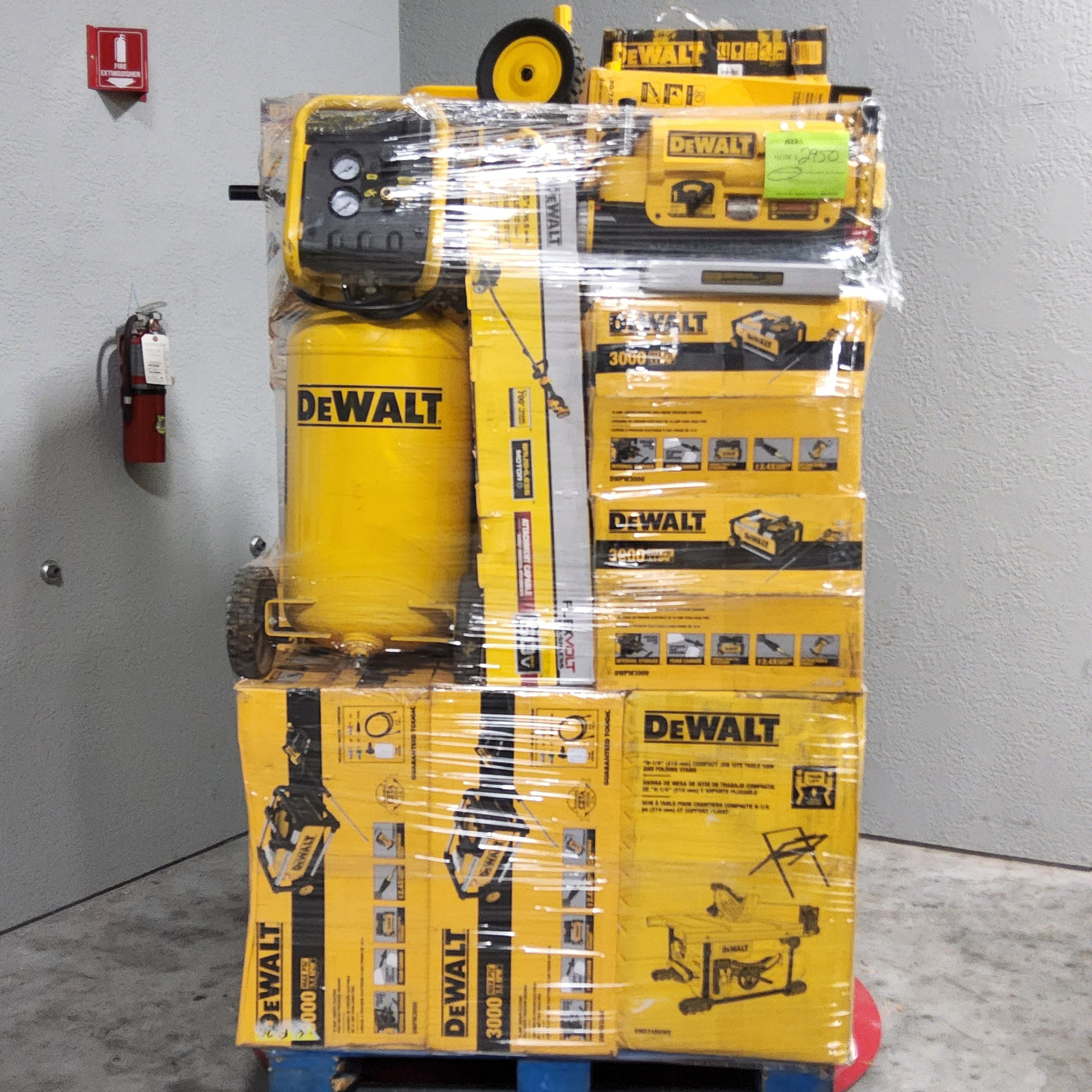 DeWalt Tool Pallet – Lot 100125