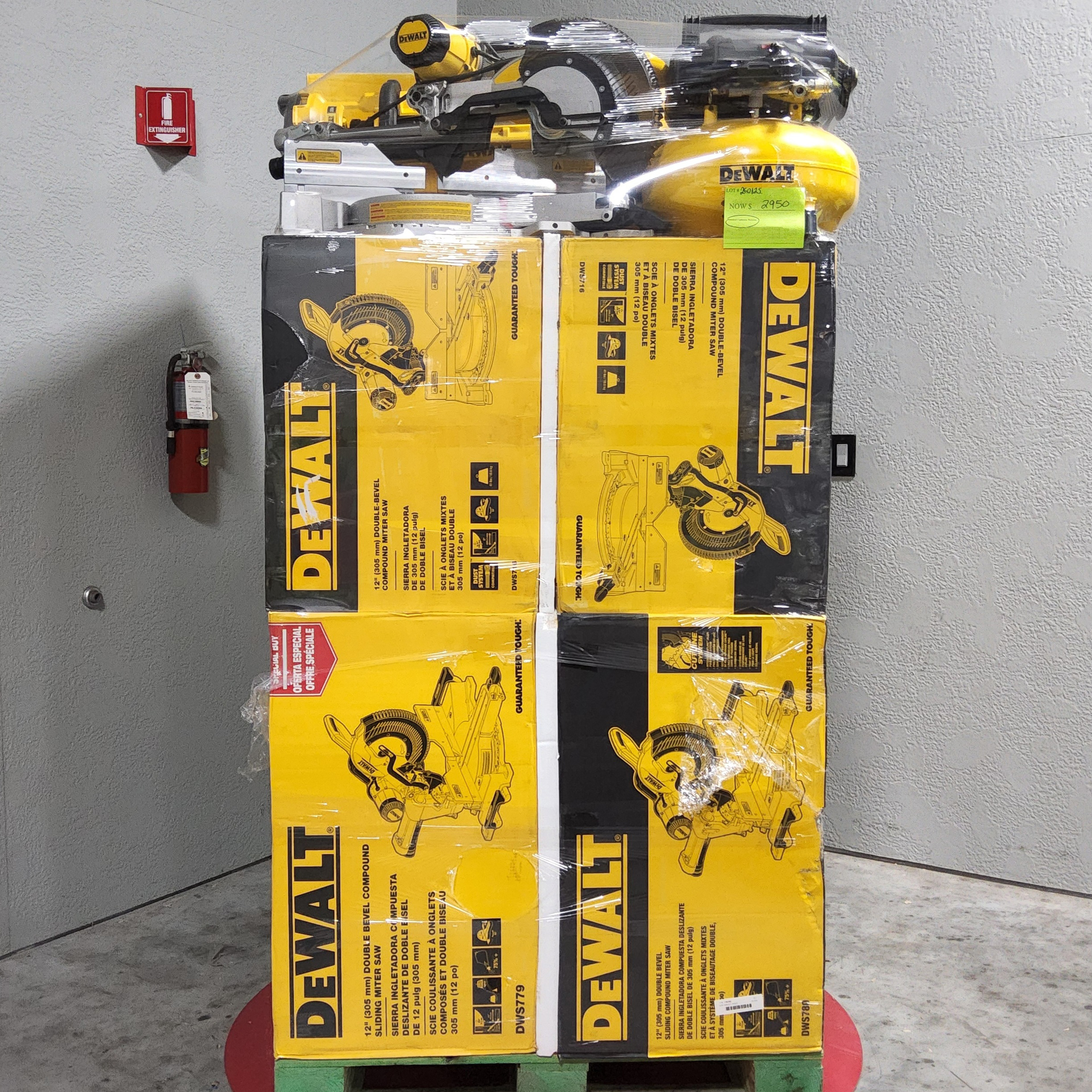 DeWalt Tool Pallet – Lot 260125