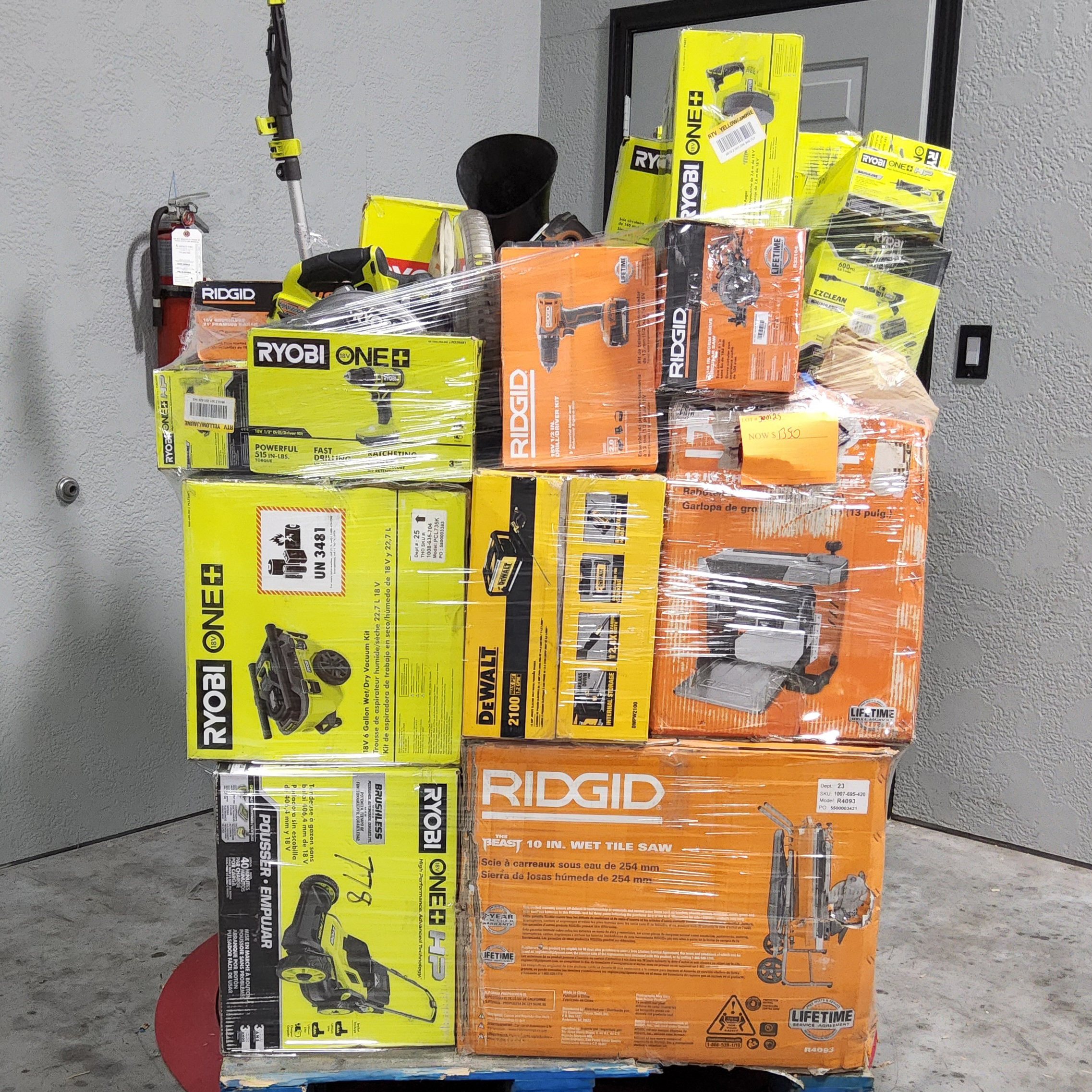 Mixed Tool Pallet – Lot 300125