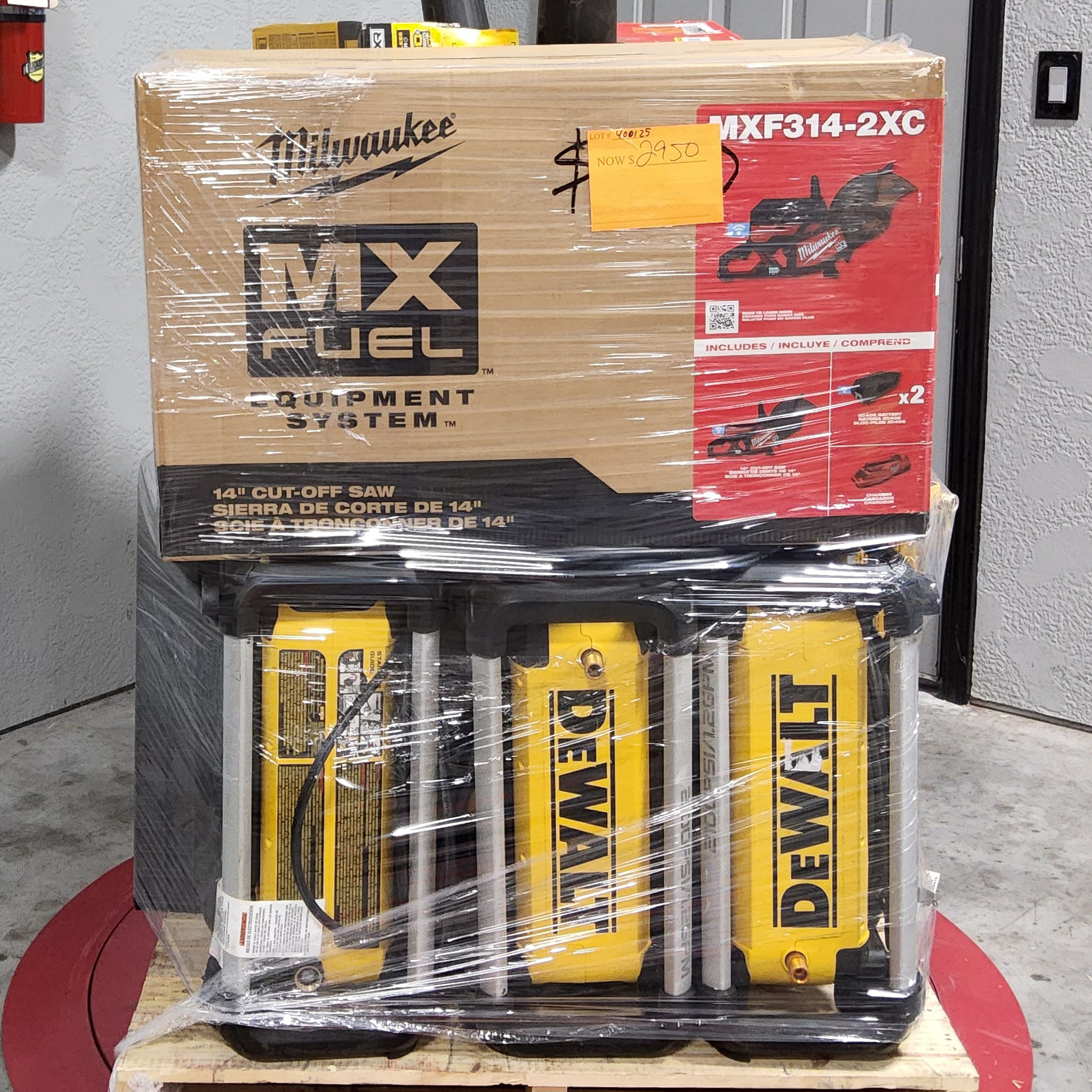 Milwaukee & DeWalt Pallet – Lot 400125