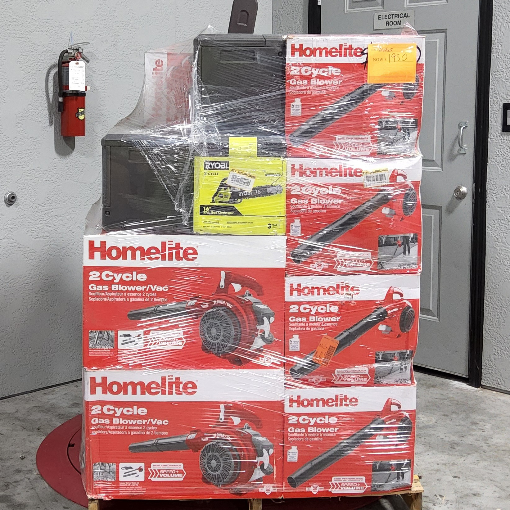 Gas Blowers & More Pallet – Lot 010225