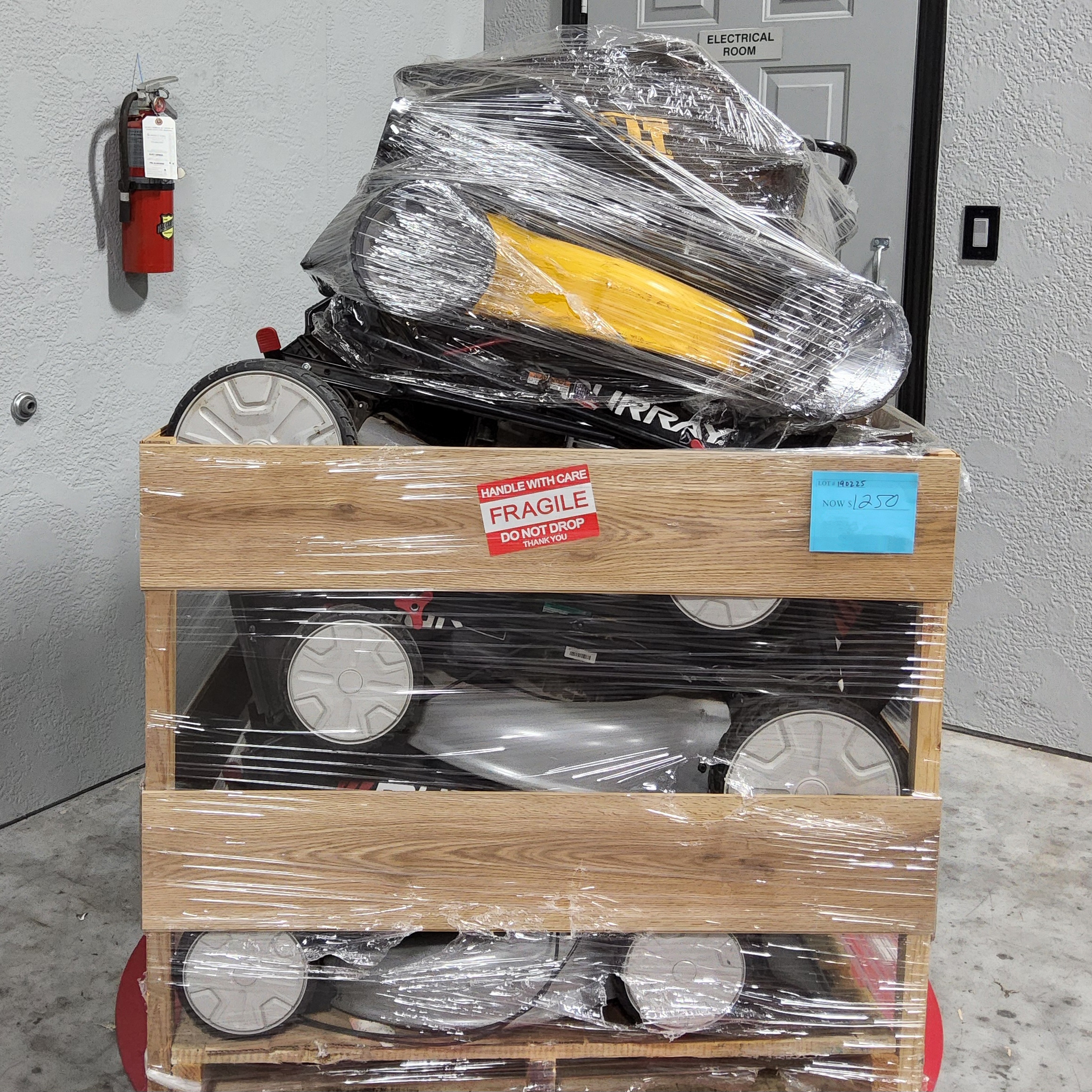 Lawn Mower Pallet – Lot 190225