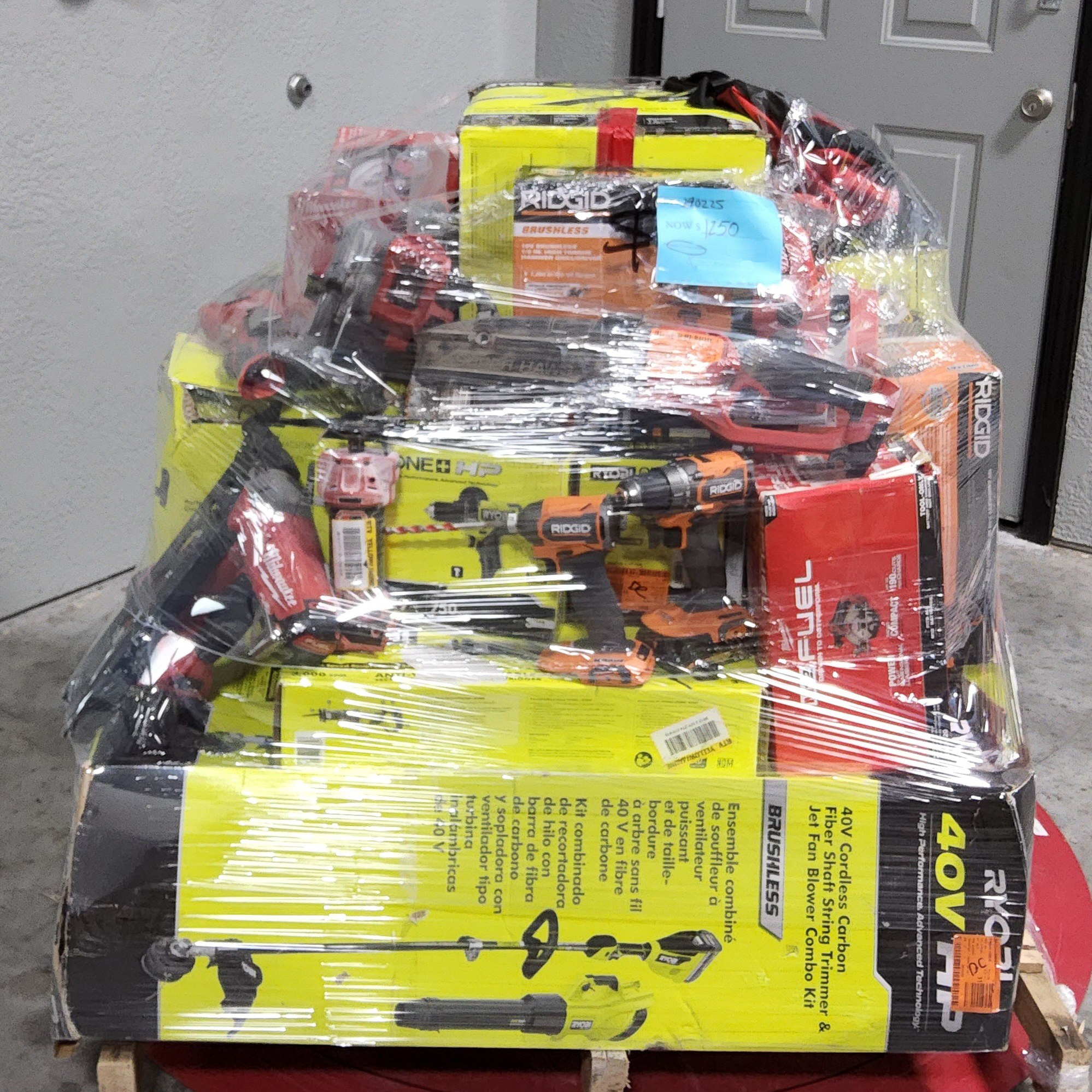 Mixed Tool Pallet – Lot 290225