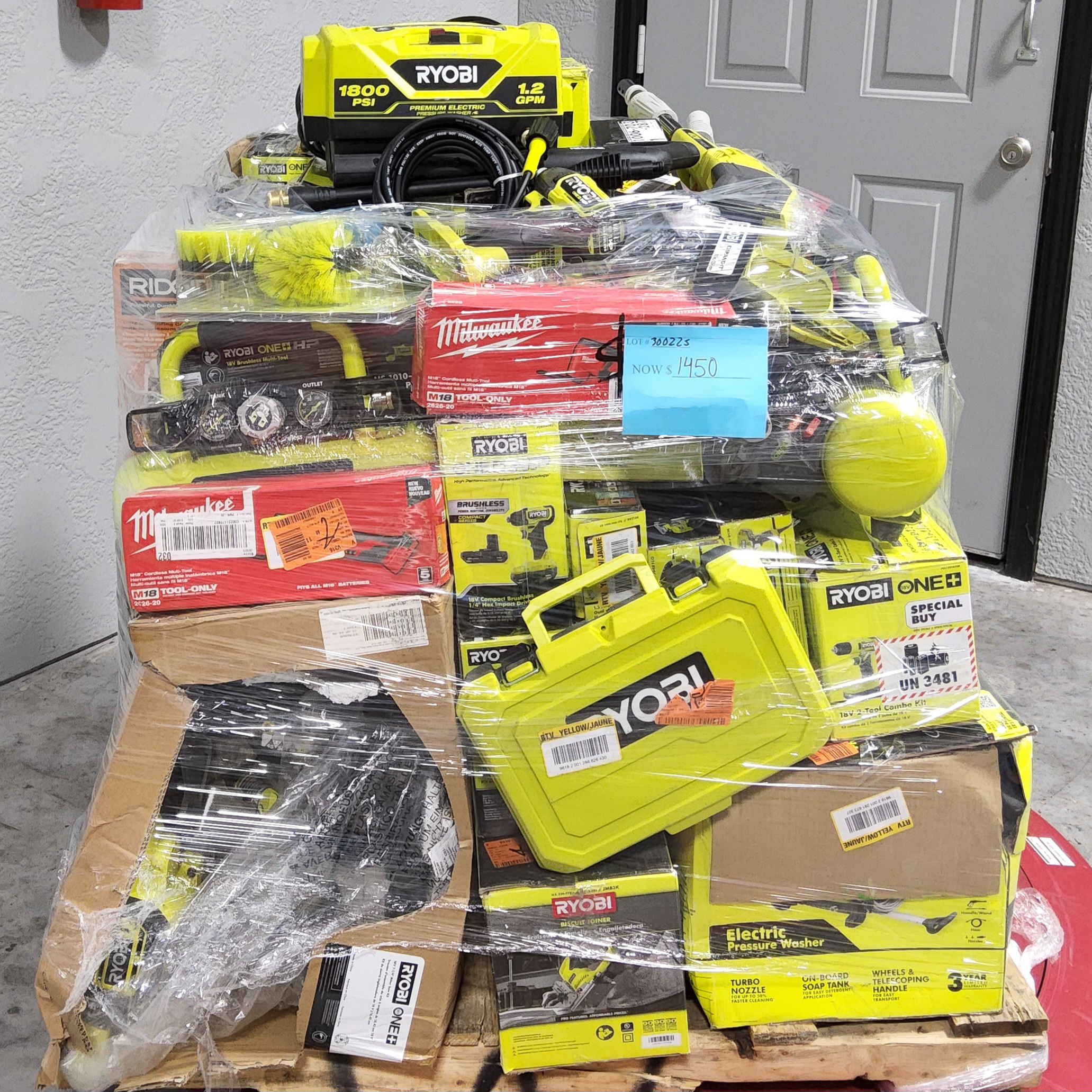 Mixed Tool Pallet – Lot 300225