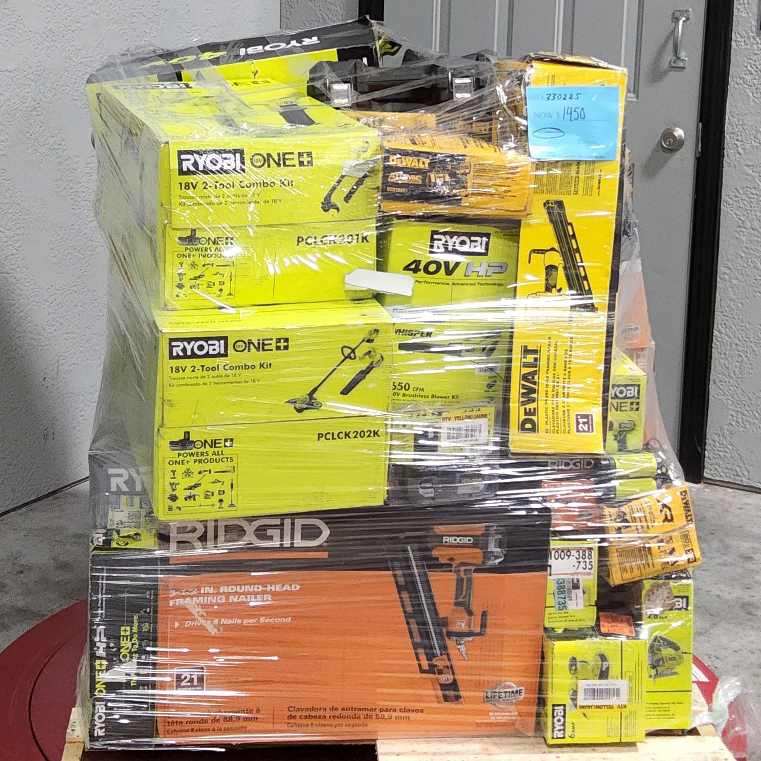 Mixed Tool Pallet – Lot 330225