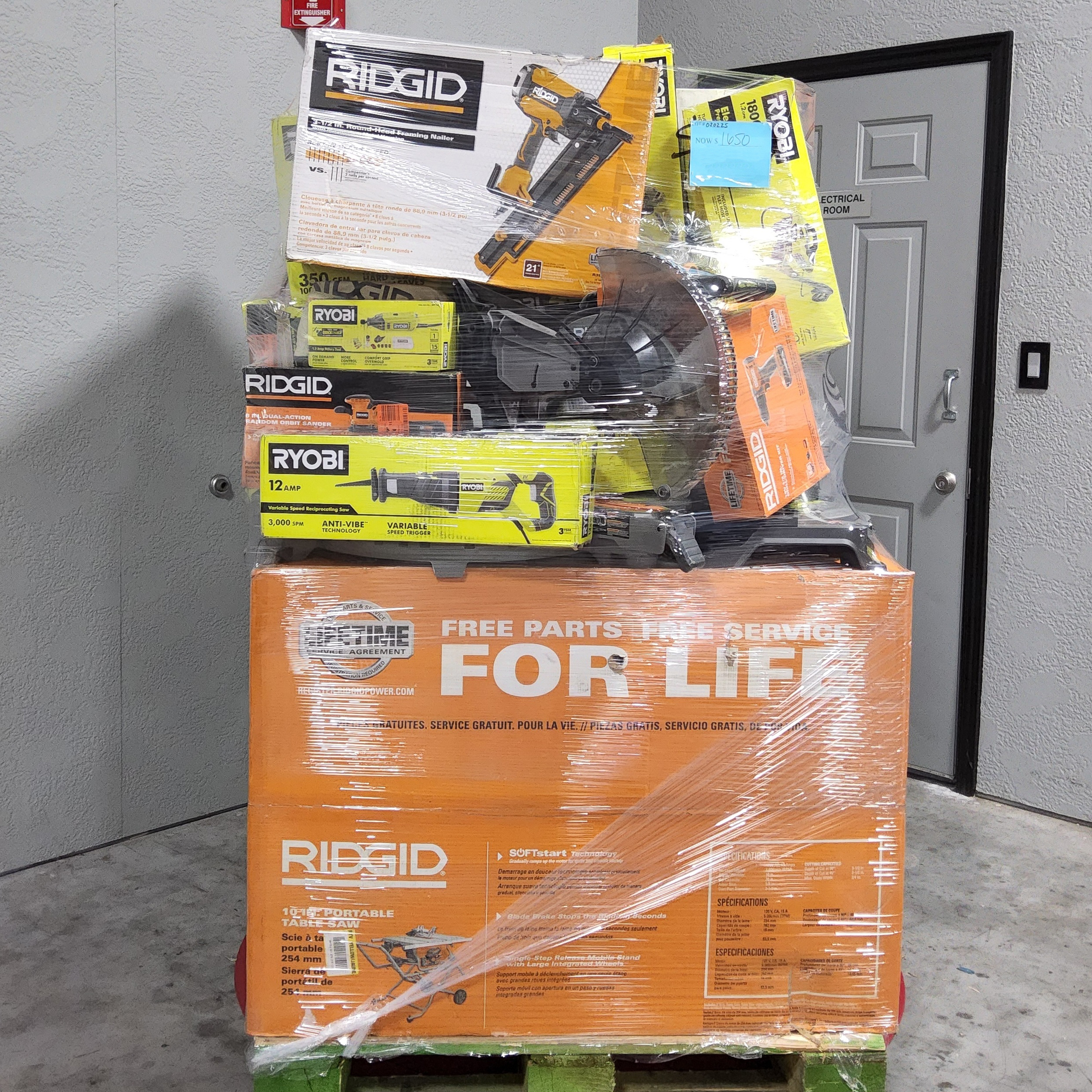 Mixed Tool Pallet – Lot 020225