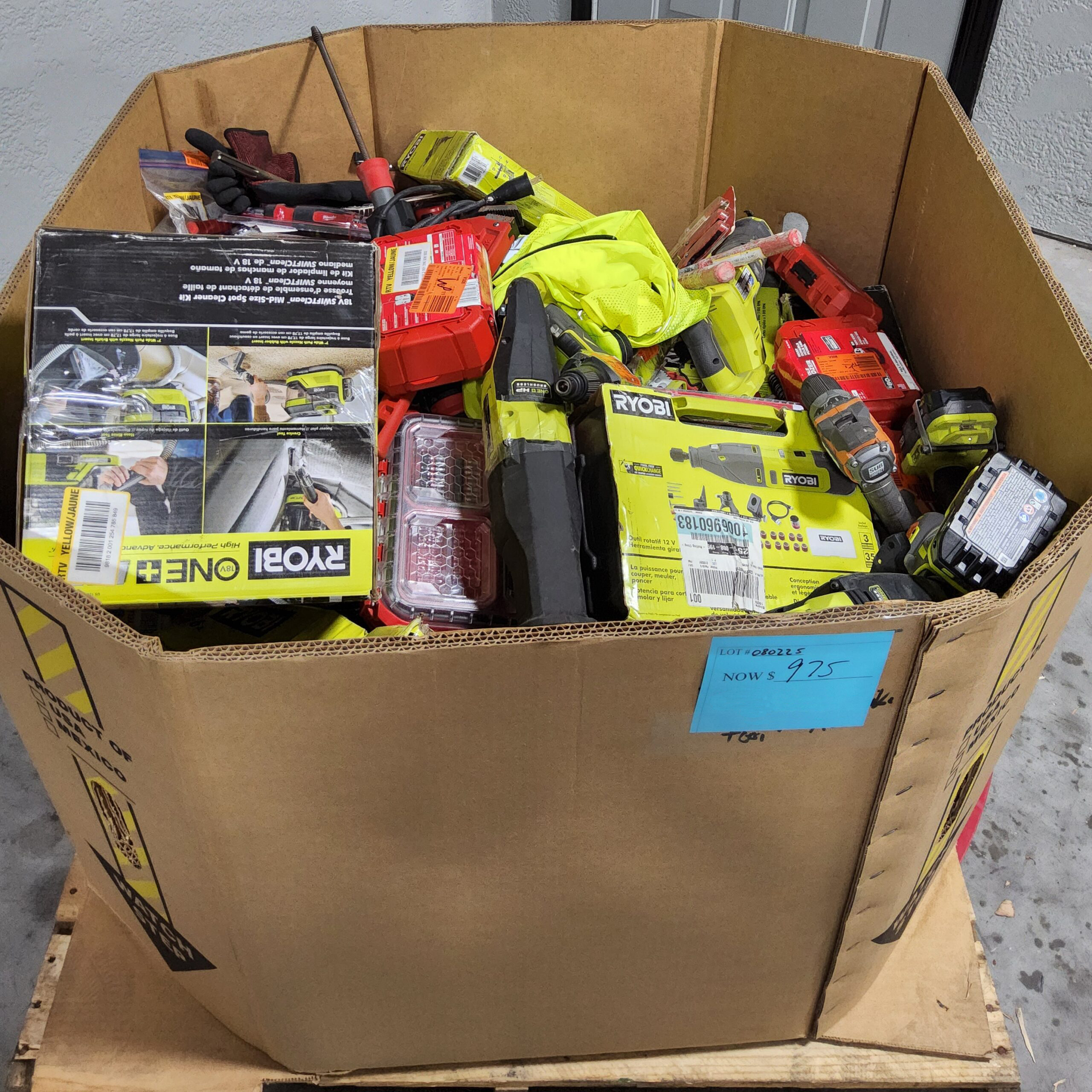 Mixed Tool Pallet – Lot 080225