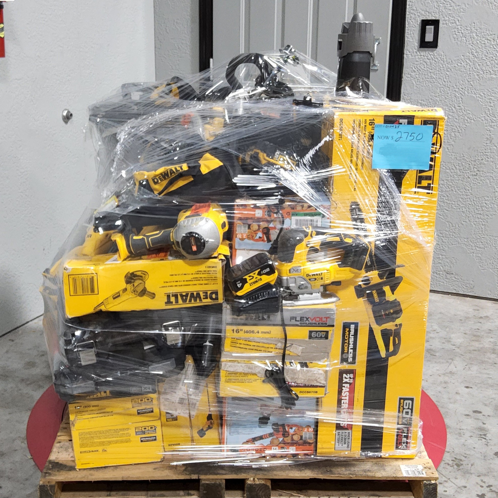 DeWalt Tool Pallet – Lot 010425
