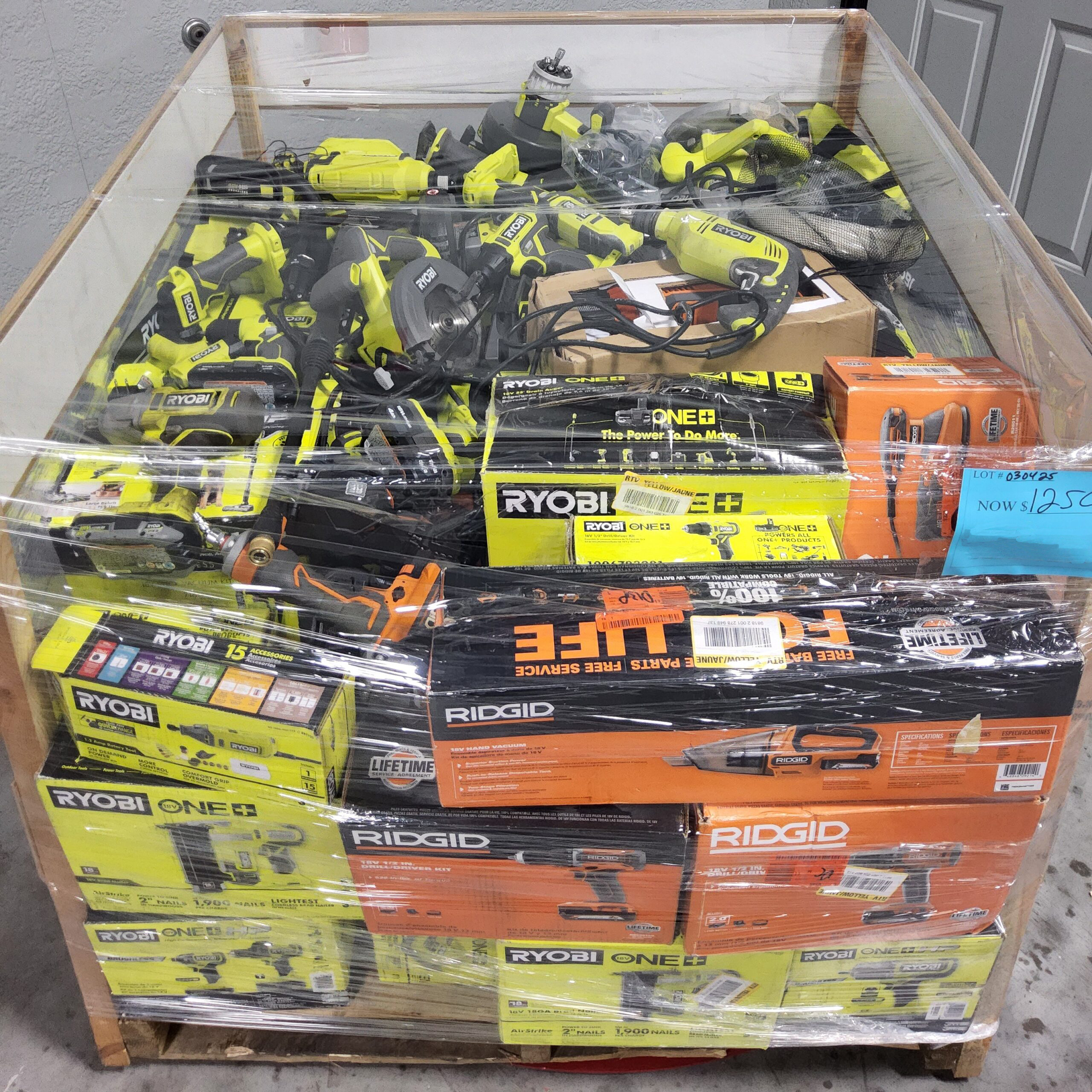 Mixed Tool Pallet – Lot 030425