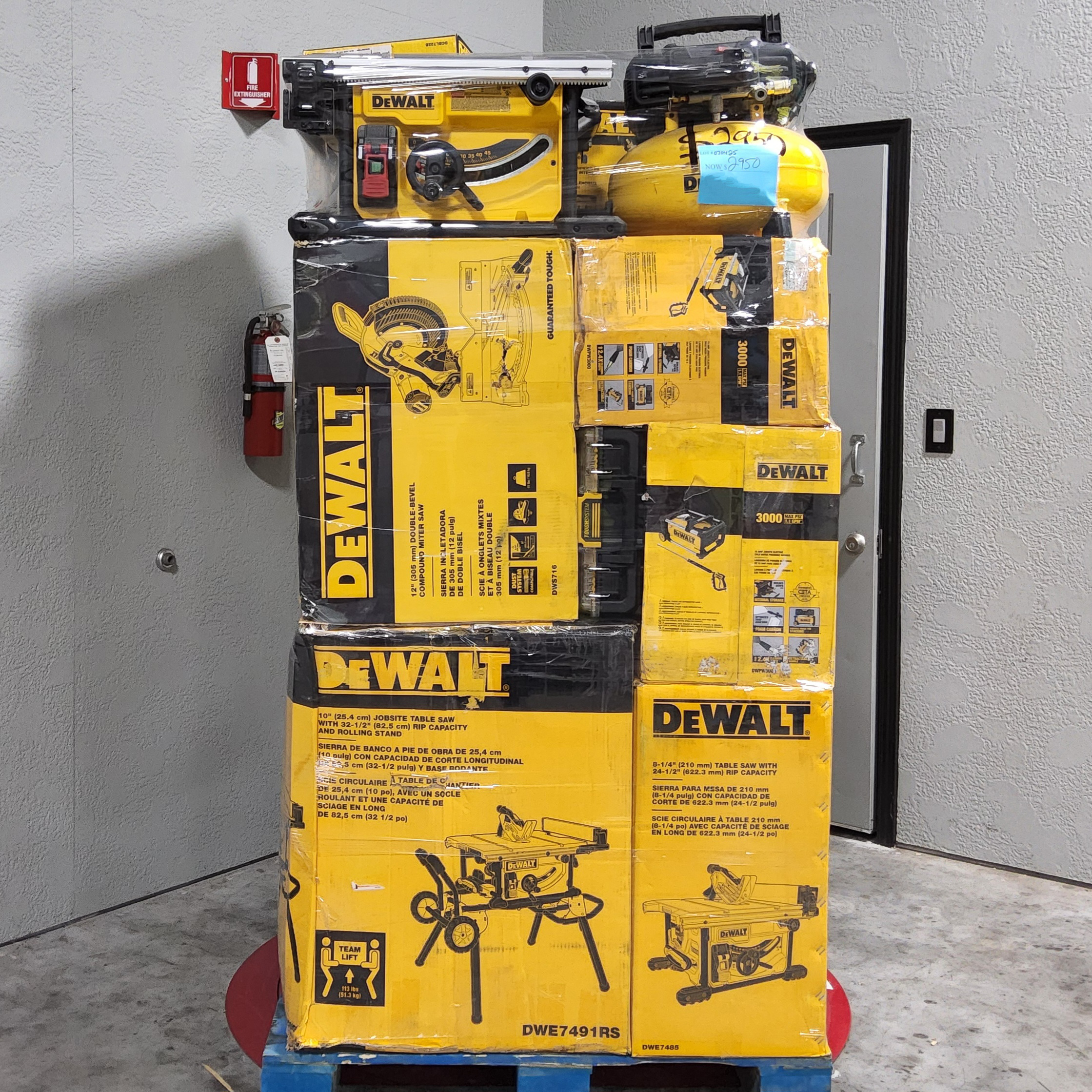 DeWalt Tool Pallet – Lot 070425