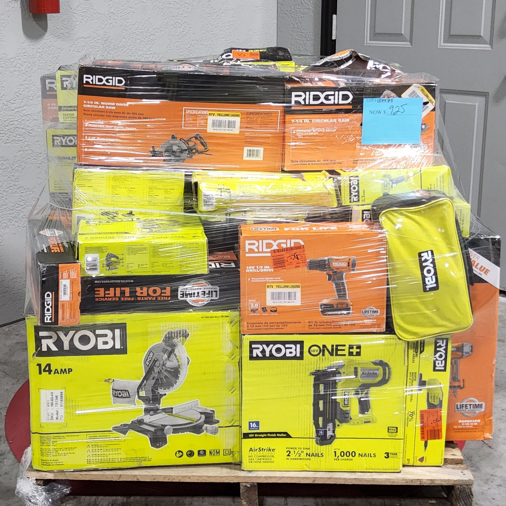 Mixed Tool Pallet – Lot 150425