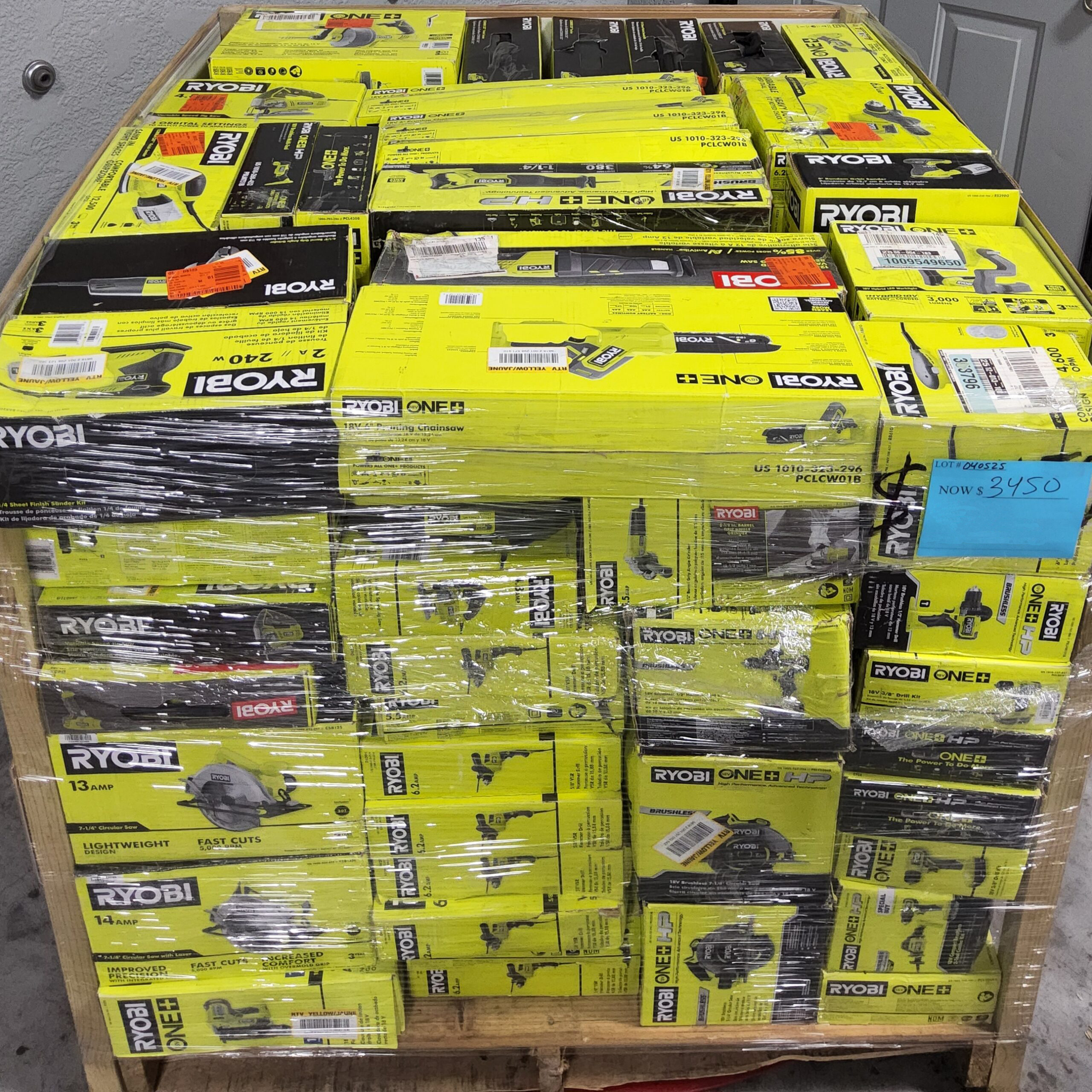Ryobi Tool Pallet – Lot 040525