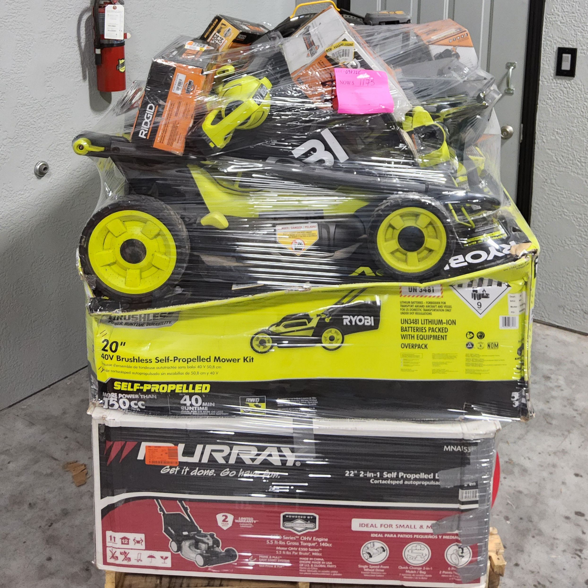Mixed Tool Pallet – Lot 090725