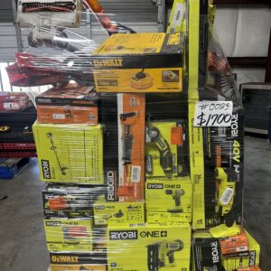 Mixed Tool Pallet – Lot 0023