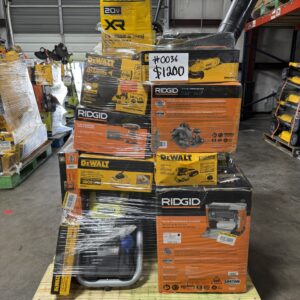 Mixed Tools & Outdoor Pallet – Lot 036